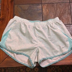 Nike Light Blue Athletic Shorts